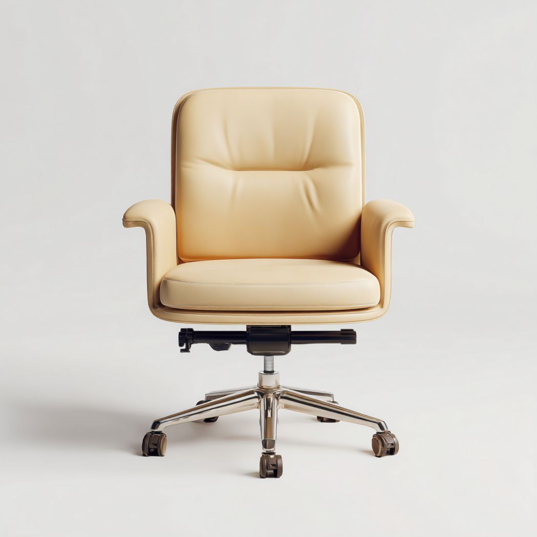 Ergonomische bureaustoel met verstelbare hoofdsteun en armleuningen grijs 60 x 60 x 120cm