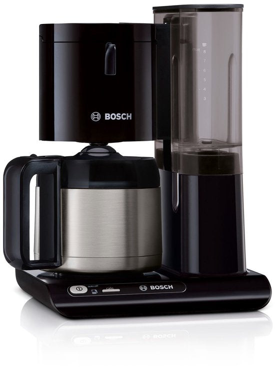 Bosch TKA8A053 - Koffiezetapparaat - RVS kan 1,15 liter (8 kopjes) - Zwart(zwart, RVS)