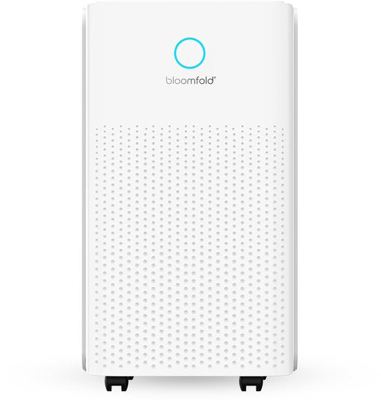 Bloomfold Luchtontvochtiger - 12L per Dag - Woonkamer, Slaapkamer, Kelder Badkamer - Dehumidifier - Wit(Vivid Wit/12 l)