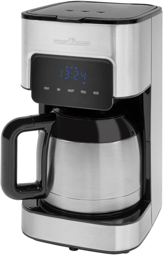 ProfiCook KA 1191 - Koffiezetapparaat - Zwart/ RVS - Capaciteit koppen: 10 - Thermoskan