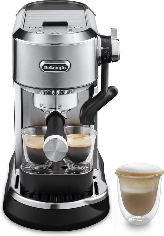 De'Longhi Dedica Maestro Plus EC950.M - Pistonmachine - Auto LatteArt - Automatische melkopschuimer