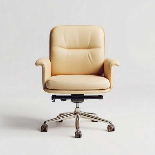 Ergonomische bureaustoel met verstelbare hoofdsteun en armleuningen grijs 60 x 60 x 120cm