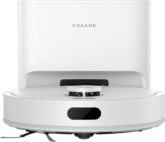 Dreame Robotstofzuiger D20 Air Plus Wit | Dweilfunctie | 20.000 Pa zuigkracht | 120 dagen handsfree | Dubbel anti-klitsysteem | Automatisch legen | Huisdieren | Grote stofzak | Meerdere verdiepingen | App bediening | 3D Mapping | Verboden zones |