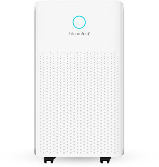Bloomfold Luchtontvochtiger - 12L per Dag - Woonkamer, Slaapkamer, Kelder  Badkamer - Dehumidifier - Wit(Vivid Wit/12 l)