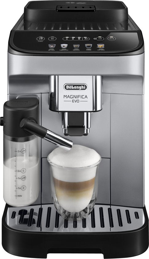 De'Longhi Magnifica Evo ECAM290.61.SB - Volautomatische espressomachine - Zilver/zwart(Magnifica Evo)