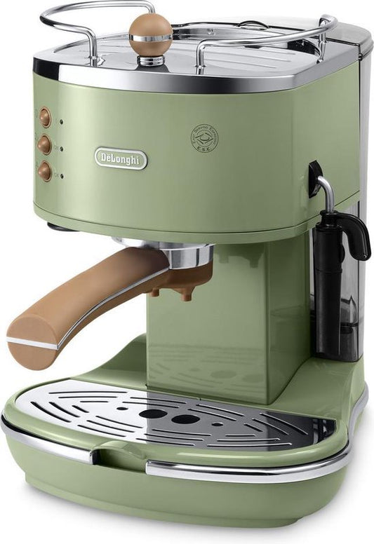 De'Longhi Icona Vintage ECOV 311.GR Handmatige Espressomachine - Limegroen(Groen)
