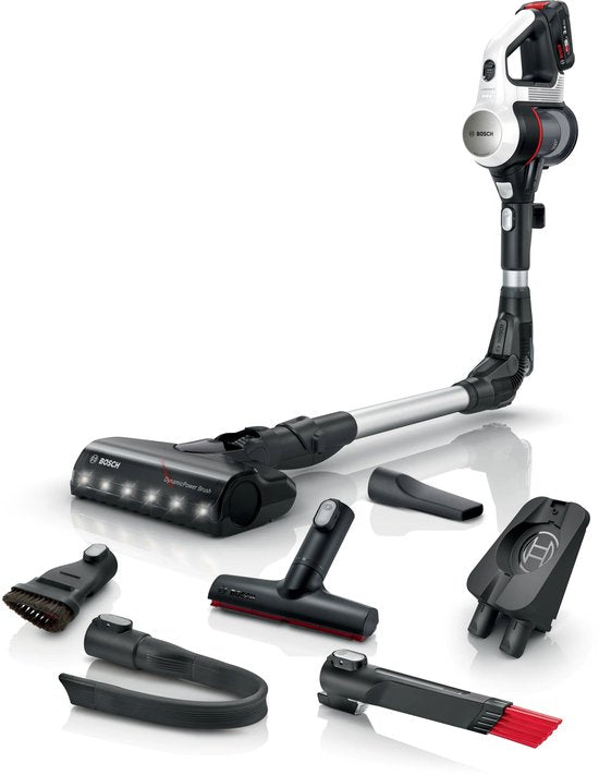 Bosch Unlimited 7 BCS711XXL - draadloze steelstofzuiger - wit