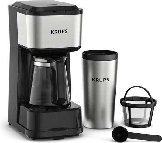 Krups Simply Brew KM207D10 3-in-1 Filter koffiezetapparaat + Isotherme drinkbeker